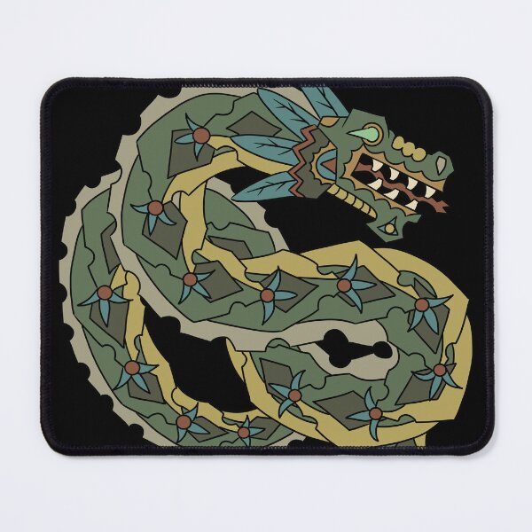 Item preview, Aztec Feathered Serpent Quetzalcoatl designed and sold by ChefTonyArt.