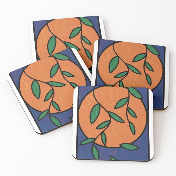Item preview, Harvest Moon Stained Glass designed and sold by Cute Curations.