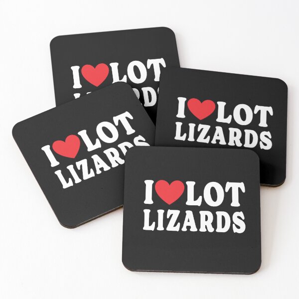 Item preview,  I love Lot Lizards - Funny Sticker For Truckers designed and sold by TaraGbear.