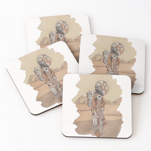 Item preview, The Martian Watercolor designed and sold by OriontheArtist.