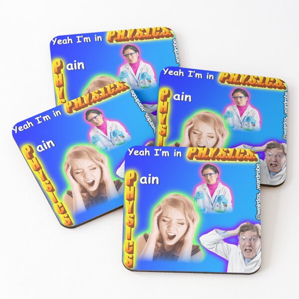 Item preview, Yeah I'm in Physics (Pain) designed and sold by WeirdosWardrobe.