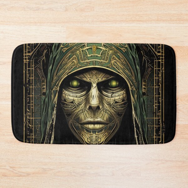 Item preview, Mummy  Head Tarot Card Symmetrical Art designed and sold by eyestetix.