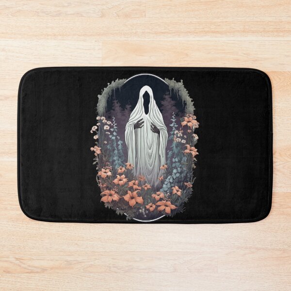 Item preview, Evil Ghost In The Forest Floral Ghost Gothic  designed and sold by ArtFromBeyond.