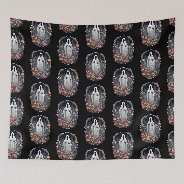 Item preview, Evil Ghost In The Forest Floral Ghost Gothic  designed and sold by ArtFromBeyond.