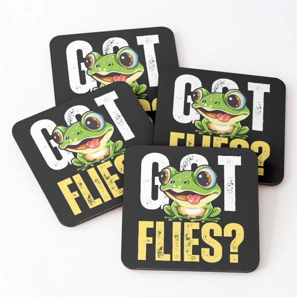 Item preview, Cute Frog with tongue out:  Got Flies? designed and sold by Gilby-Designs.