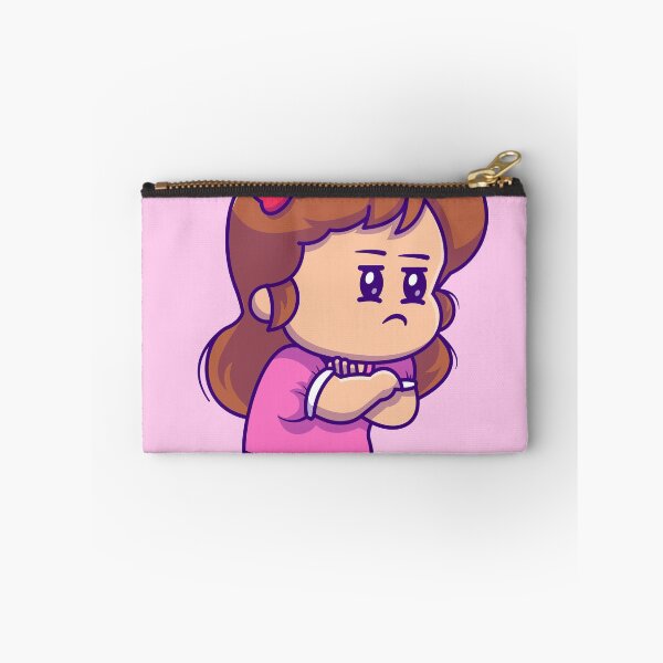 Item preview, Expressive Emotions: Cute Angry Girl Cartoon Vector Icon Illustration designed and sold by hjian8219.