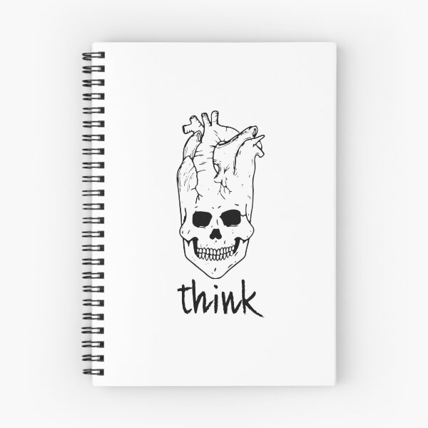 Item preview, Think Skull Heart designed and sold by kougan.