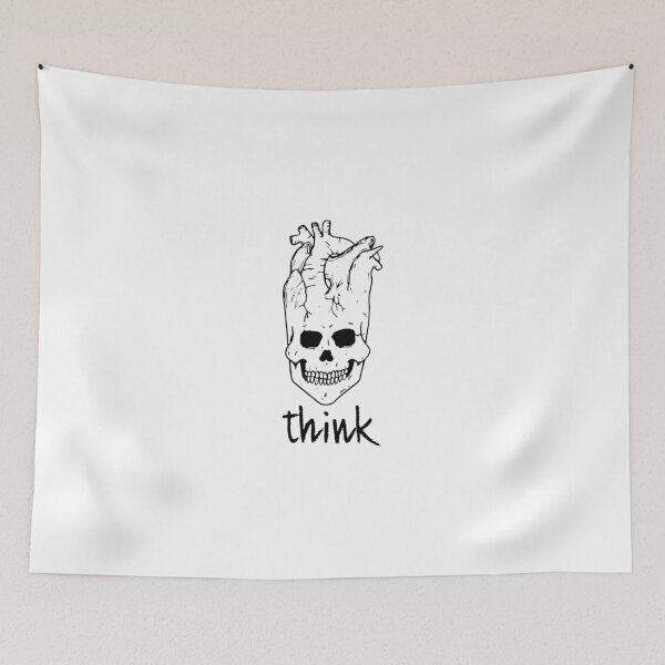 Item preview, Think Skull Heart designed and sold by kougan.