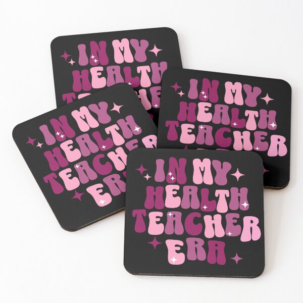 Item preview, Health Teacher | In My Health Teacher Era | Cute Teacher | Retro | Groovy Pink designed and sold by ShoniwDesigns.