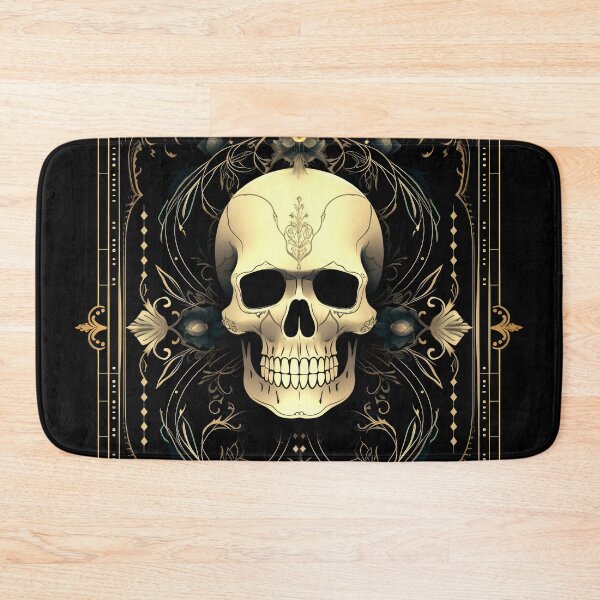 Item preview, Skull Head Tarot Card Symmetrical Art 3 designed and sold by eyestetix.