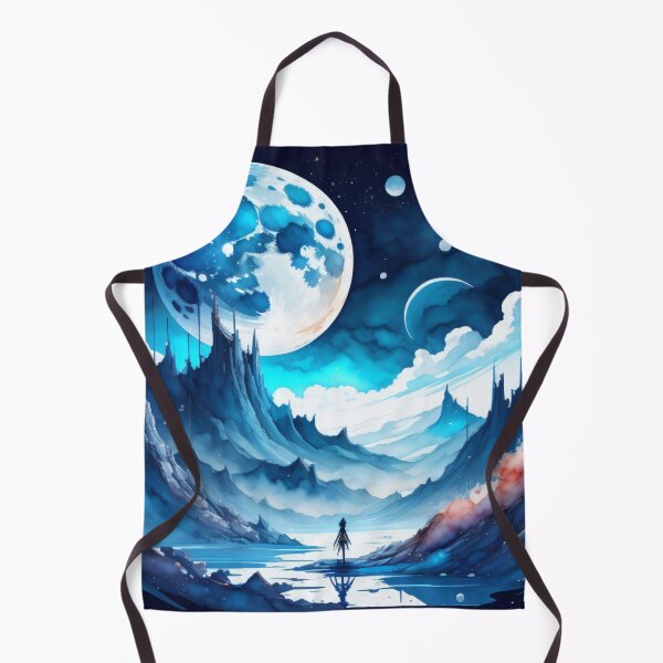 Item preview, Moon Landscape designed and sold by Printsalotl.