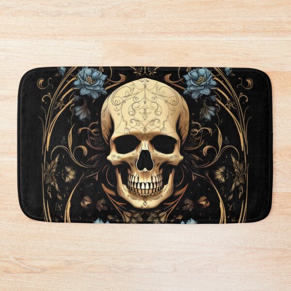 Item preview, Skull Head Tarot Card Symmetrical Art 2 designed and sold by eyestetix.