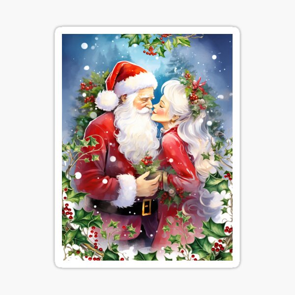Under the Mistletoe Sticker