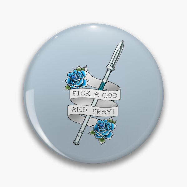 Item preview, Pick a God and Pray Fire Emblem Crit Quote designed and sold by Retoro.