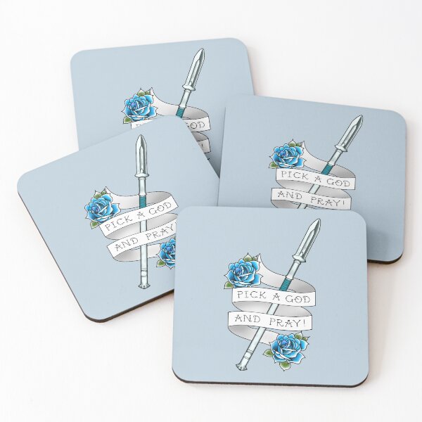 Item preview, Pick a God and Pray Fire Emblem Crit Quote designed and sold by Retoro.