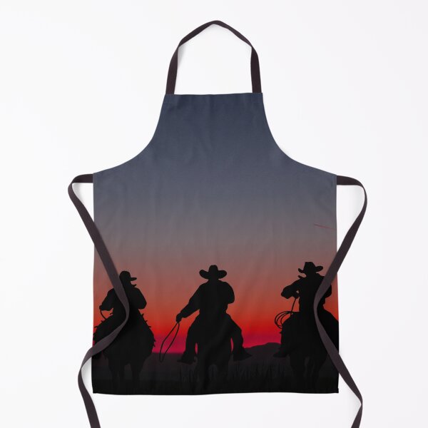 Item preview, Cowboys ride off into the Wild West sunset designed and sold by WartimeTShirts.