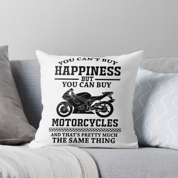 Item preview, HAPPINESS IS BUYING A MOTORCYCLE designed and sold by EBREH.