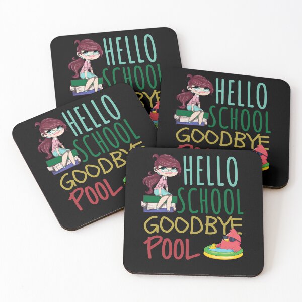 Item preview, Hello School Goodbye Pool, Funny Back To School designed and sold by Thevulcano.