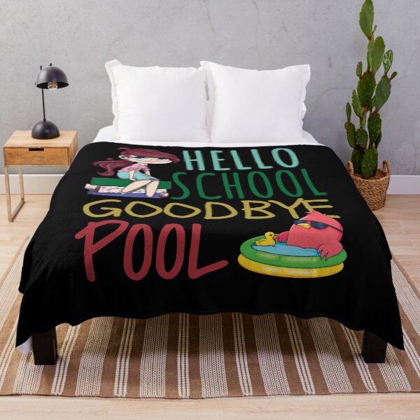 Item preview, Hello School Goodbye Pool, Funny Back To School designed and sold by Thevulcano.