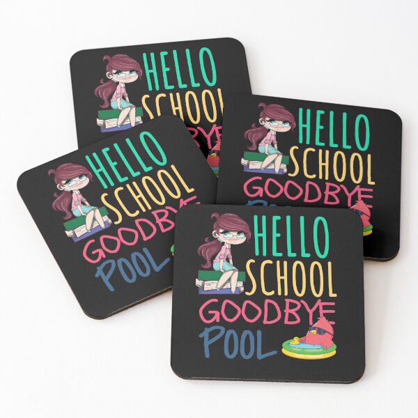 Item preview, Hello School Goodbye Pool, Back To School designed and sold by Thevulcano.