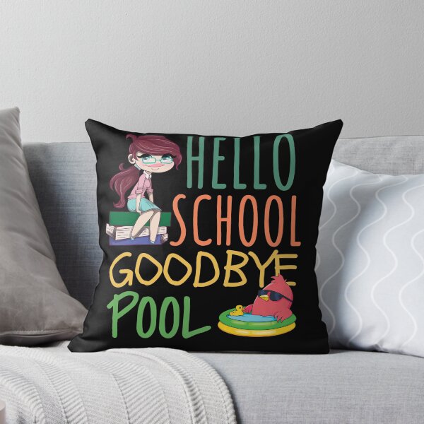 Item preview, Hello School Bye bye Pool Party, Trendy Back To School designed and sold by Thevulcano.