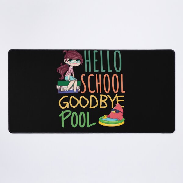 Item preview, Hello School Bye bye Pool Party, Trendy Back To School designed and sold by Thevulcano.