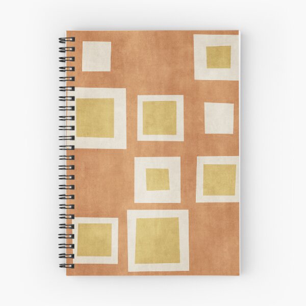 Item preview, Abstract Wobbly Squares Yellow Orange designed and sold by FAROSSTUDIO.