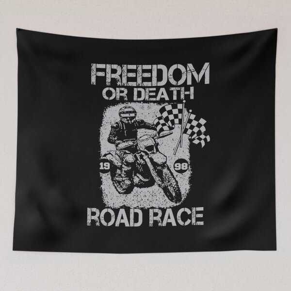 Item preview, FREEDOM OR DEATH ROAD RACE designed and sold by EBREH.