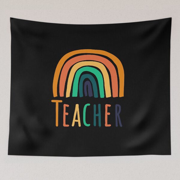 Item preview, Teacher Rainbow Back To School designed and sold by Thevulcano.