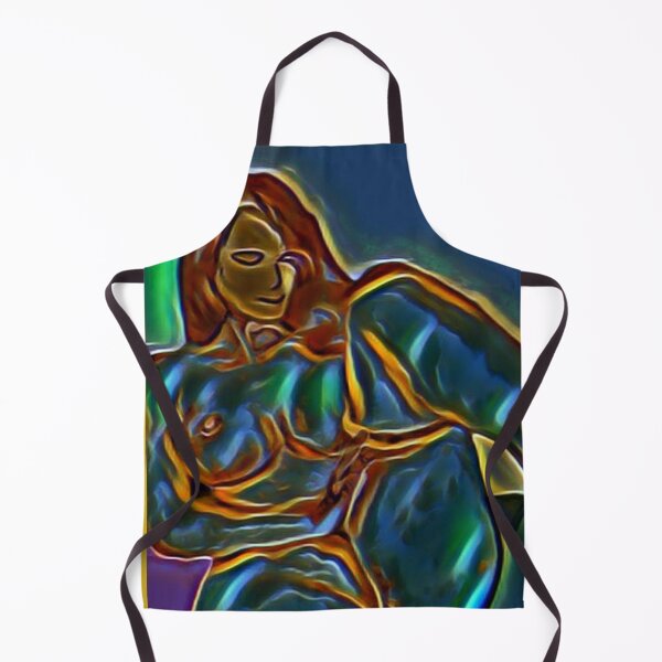 Item preview, Erotic art, digital painting of female nude model designed and sold by pulchritude560.