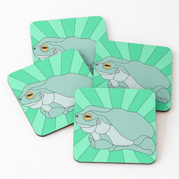 Item preview, The Great Frog (seafoam green) designed and sold by PaganArtisan.