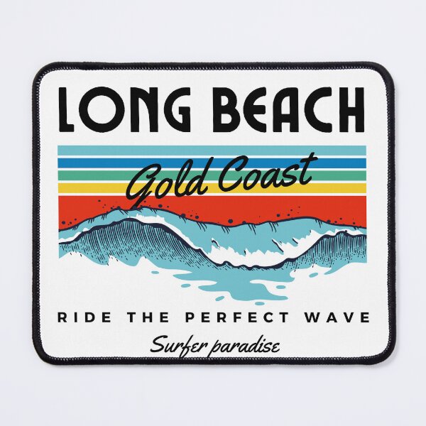 Item preview, Surfer Paradise Long Beach California Gold Coast Ride the Perfect Wave designed and sold by FreshSqueezedCo.