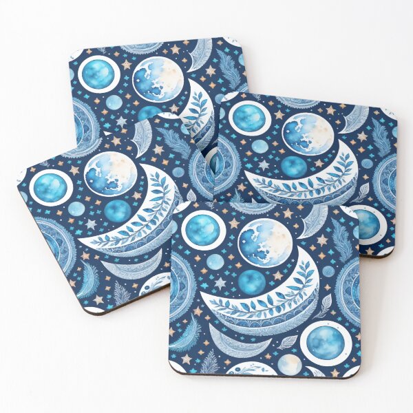 Item preview, Boho Moon pattern designed and sold by Printsalotl.