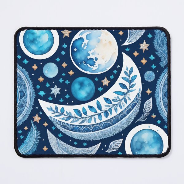 Item preview, Boho Moon pattern designed and sold by Printsalotl.