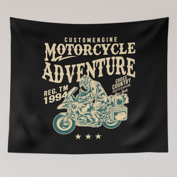 Item preview, MOTORCYCLE ADVENTURE designed and sold by EBREH.