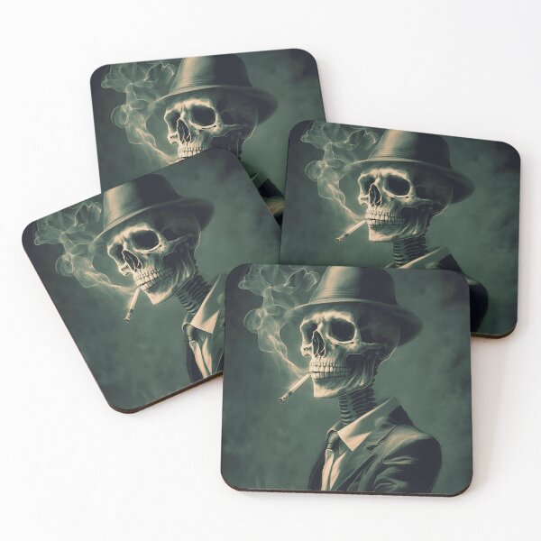 Item preview, Smoking Skeleton designed and sold by MasartDesigns.