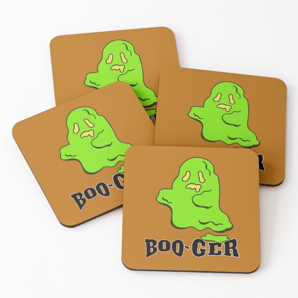 Item preview, Boo-ger, funny halloween pun spooky season cute booger monster ghost 2023 designed and sold by YellowishStore.