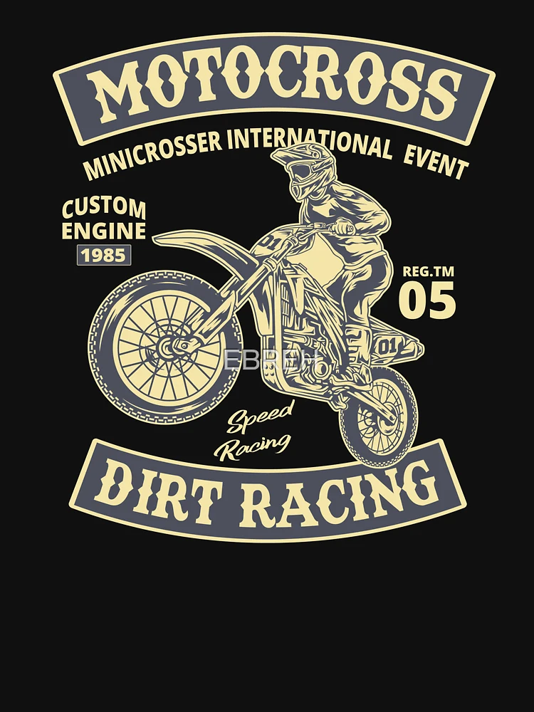 Thumbnail 6 of 6, Lightweight Sweatshirt, DIRT RACING designed and sold by EBREH.