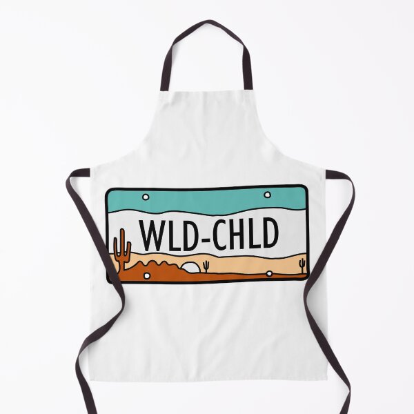 Item preview, Wild Child Desert Vanity License Plate designed and sold by ecresale.