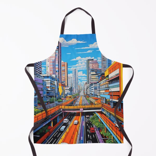 Item preview, A Pop Art Travel Print of São Paulo - Brazil designed and sold by StudioRedKoala.