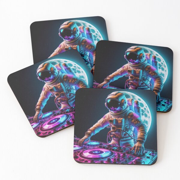 Item preview, Astronaut DJ On The Moon designed and sold by Tavo04rodriguez.