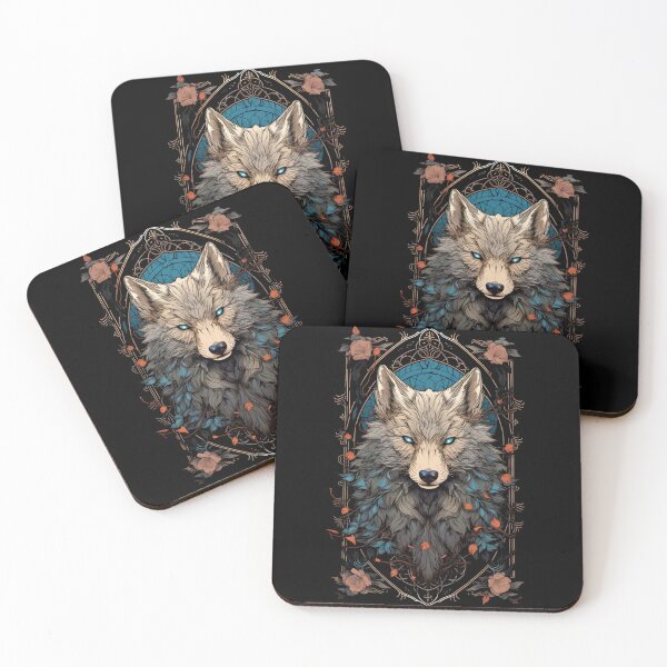 Item preview, Warewolf Tarot Card Symmetrical Art 2 designed and sold by eyestetix.