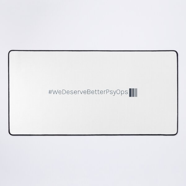 Item preview, #WeDeserveBetterPsyOps Stripes Blue On Transparent designed and sold by FE-Customs.