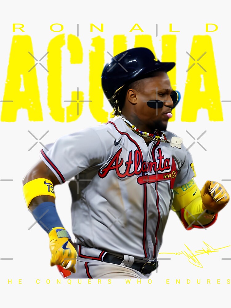 Ronald Acuña Jr: Air Acuña, Adult T-Shirt / Small - MLB - Sports Fan Gear | BreakingT