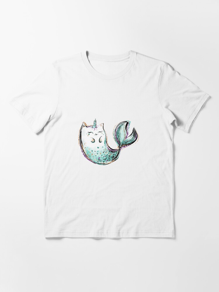 Cat mermaid shirt hotsell