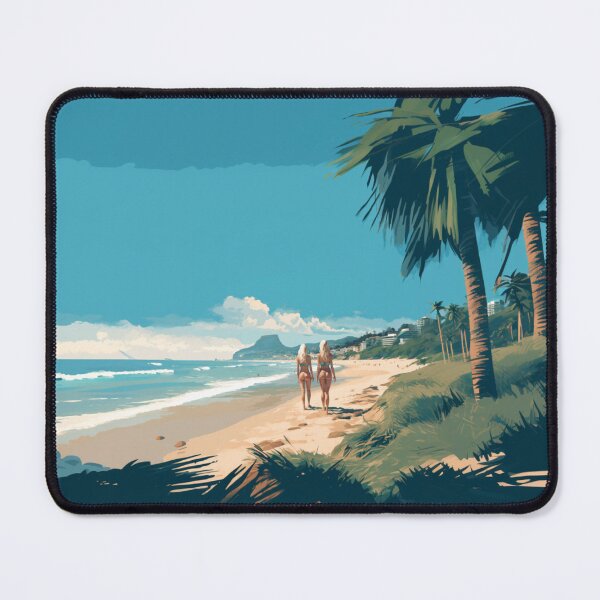 Item preview, A Pop Art Travel Print of Florianópolis - Santa Catarina - Brazil designed and sold by StudioRedKoala.