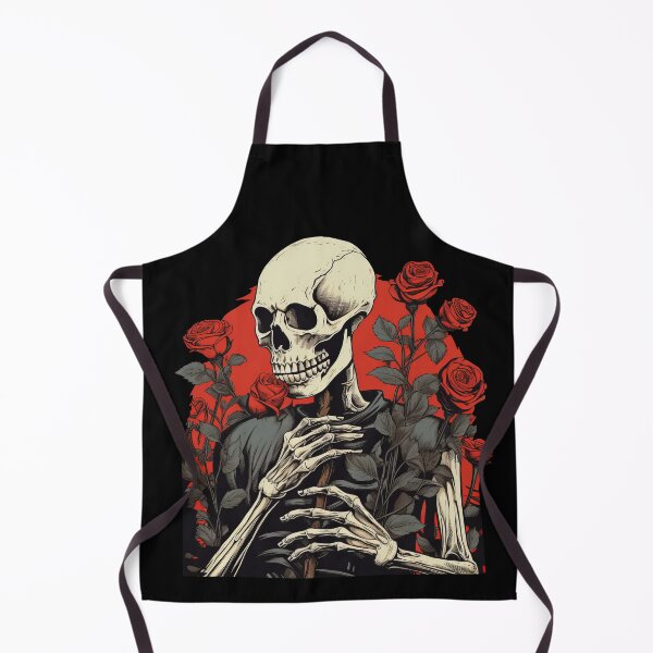 Item preview, Skeleton and Roses designed and sold by MasartDesigns.