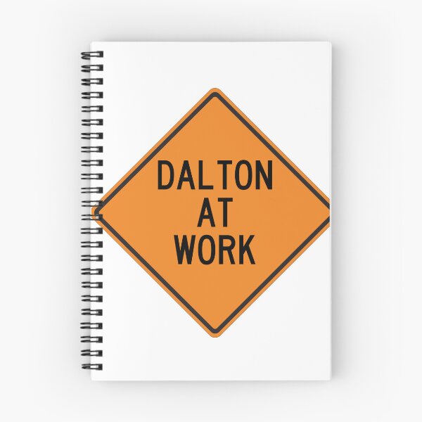 Item preview, Dalton at Work Funny Personalized Warning Sign designed and sold by Wurmbone.