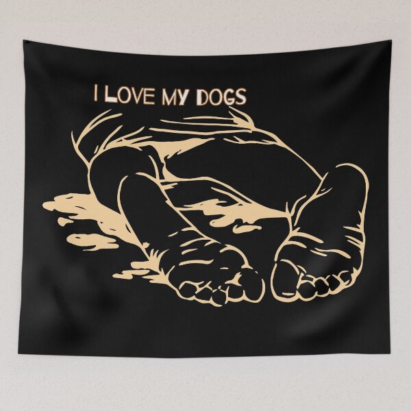 Item preview, I love my dogs bumper designed and sold by CherylinChicTee.