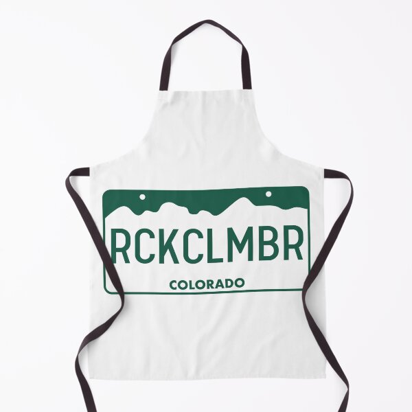 Item preview, Colorado Rock Climber Vanity License Plate designed and sold by ecresale.